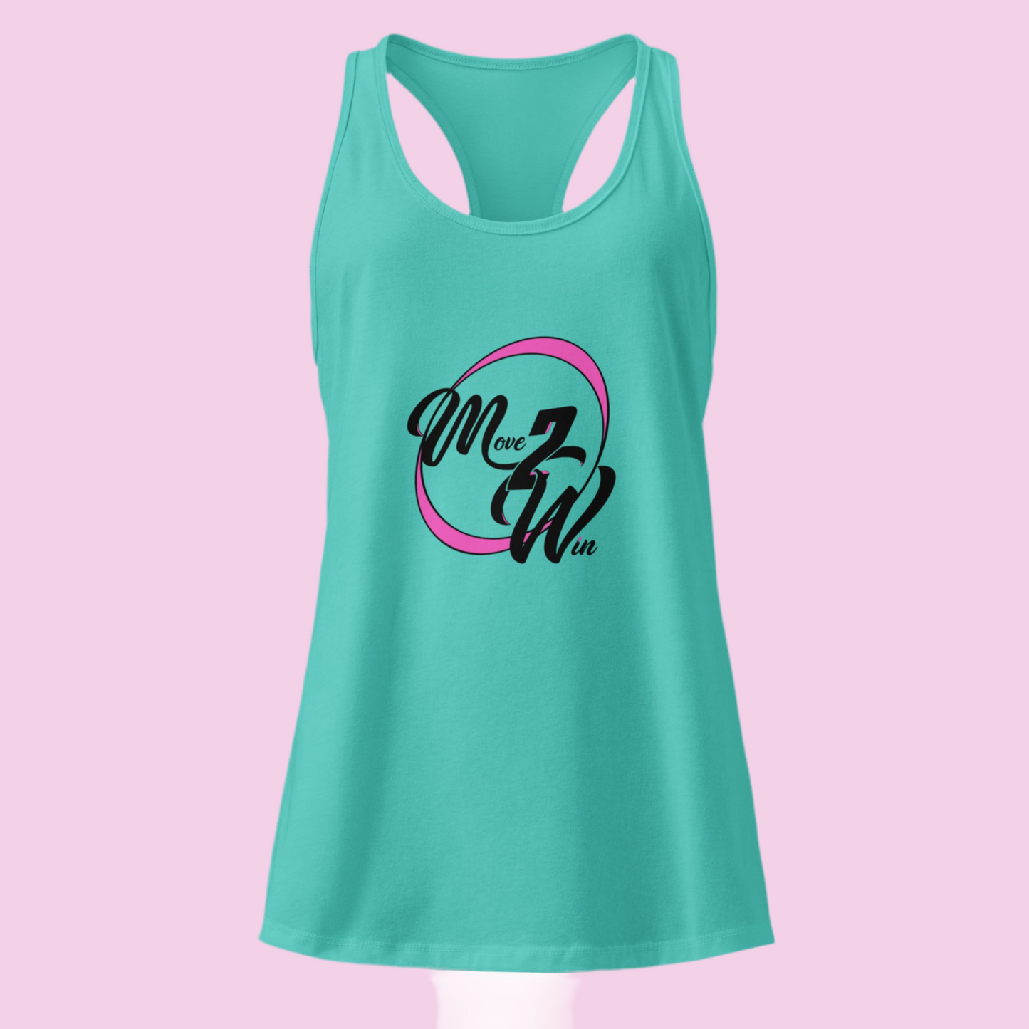 Women’s M2W fitted racerback tank top